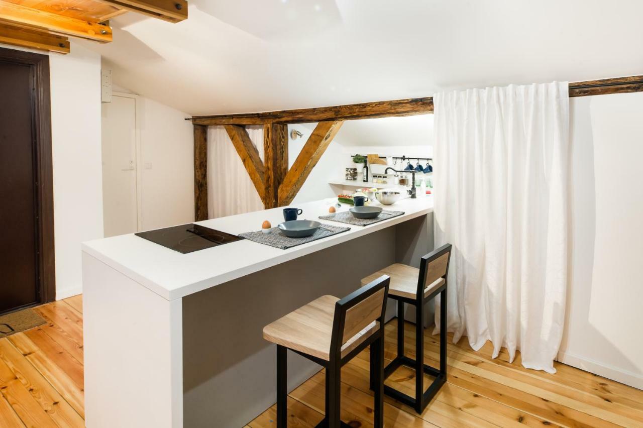 Cozy Studio Mansard Riga Old Town Aptartment, Ac Exterior photo